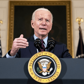 Joe Biden speaks in summit