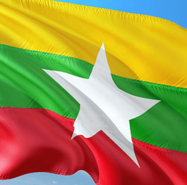 Myanmar flag