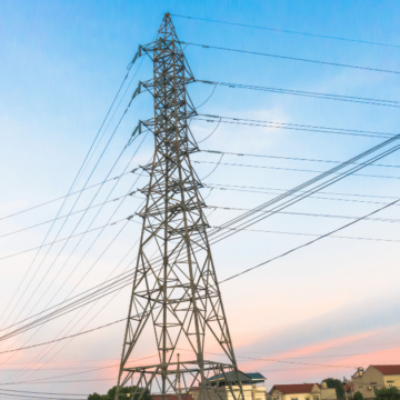 electrical transmission tower