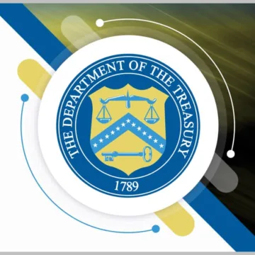 department of the treasury logo