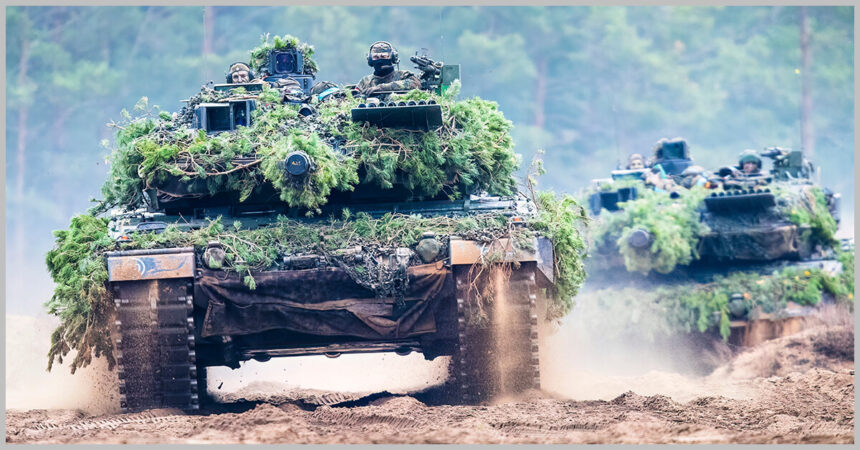 German main battle tank Leopard